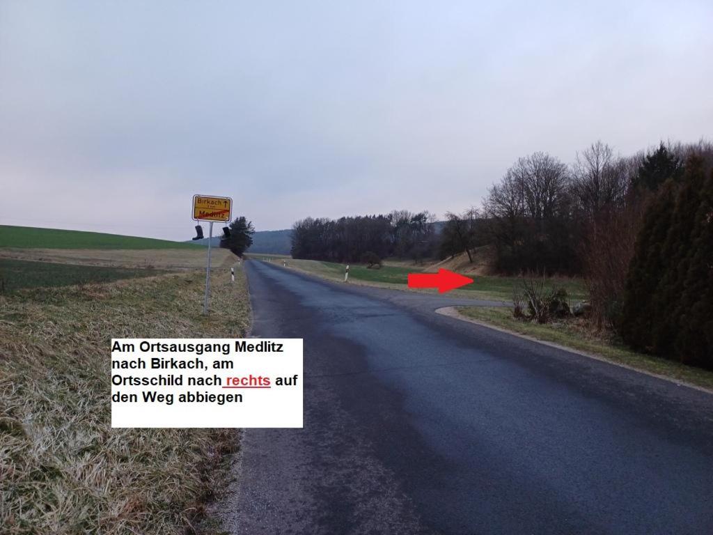 Wohnung In Medlitz Rattelsdorf Esterno foto